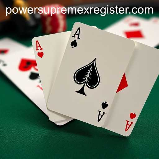 The Art and Strategy of Blackjack: Exploring PowerSupremex